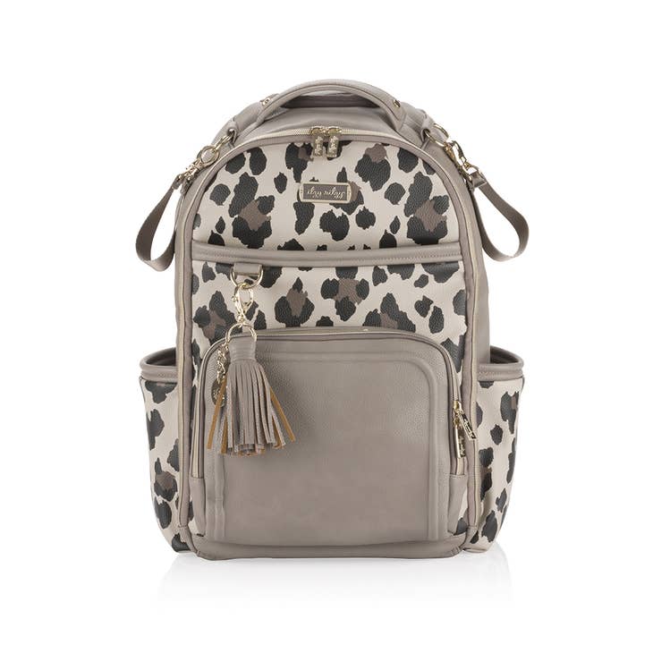 ITZY RITZY MYSTIC PLUS DIAPER BACKPACK - LEOPARD