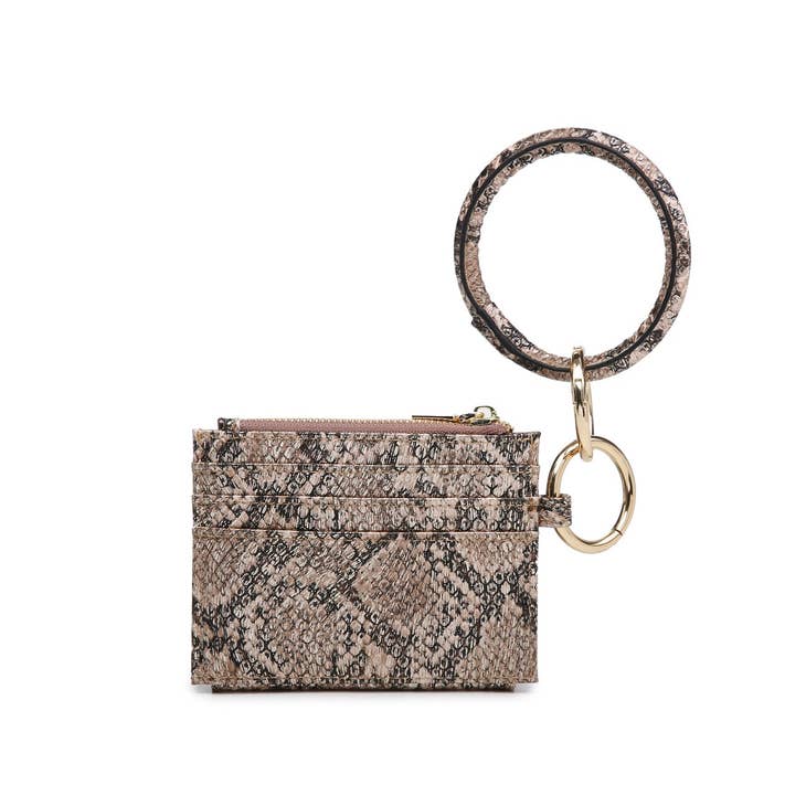 Sammie Mini Snap Wallet w/ Ring - ROSE GOLD