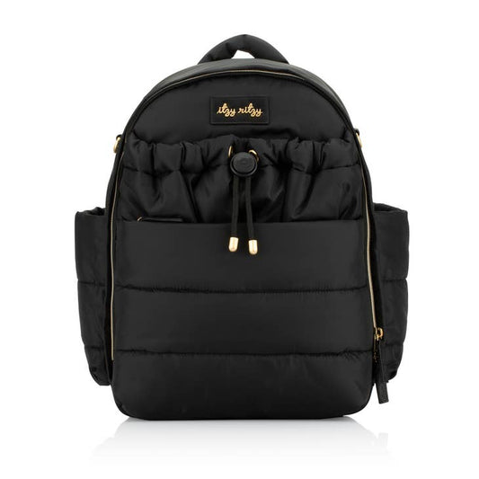 ITZY RITZY PUFFER DIAPER BACKPACK - MIDNIGHT